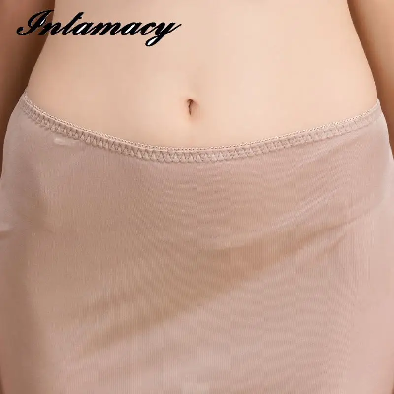 Женская шелковая юбка с противоскользящей подкладкой лето 100%|skirt slip|silk slipslip silk |