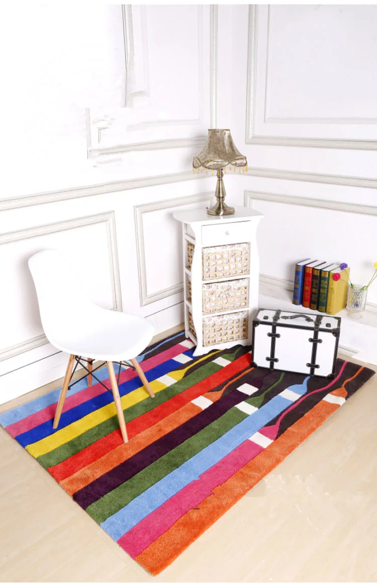 Современные ковры ручной работы Дизайнерский ковер для гостиной спальни