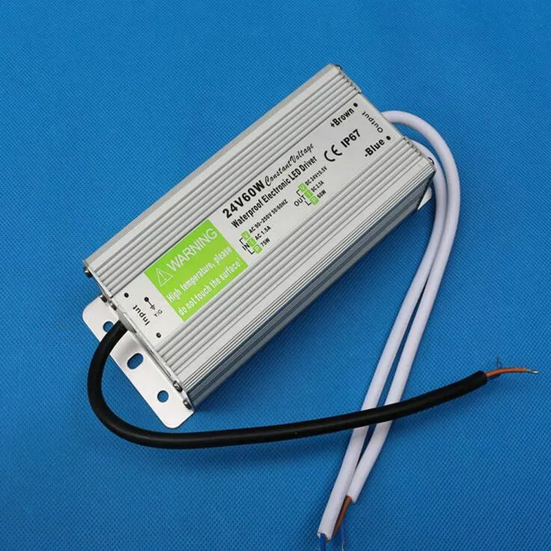 

DC 12V 60W IP67 Waterproof LED Driver,outdoor use for led strip power supply, Lighting Transformer,Power adapter,Free shipping