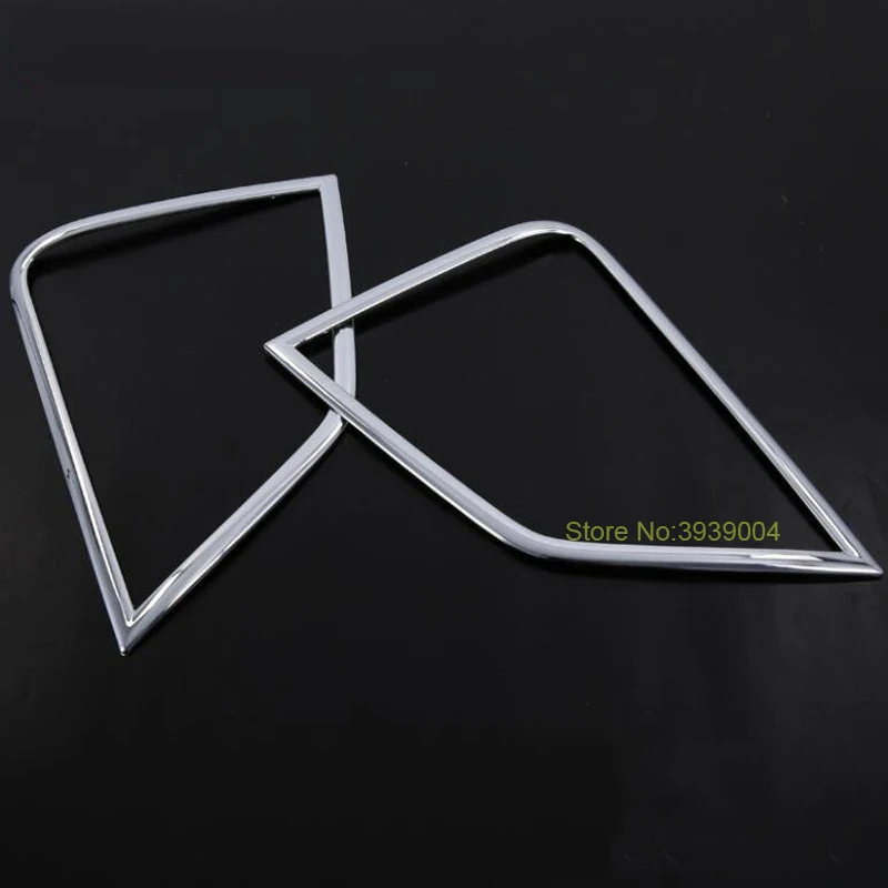 For Mitsubishi Eclipse Cross 2018 2PCS Car Front & Rear Fog Light Lamp Cover Trim ABS Chrome Styling Auto Accessories | Автомобили и