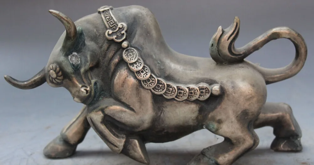 SUIRONG---329 + 9 &quotКитайский Фэншуй Старое Серебро Богатство Деньги Ожесточенные