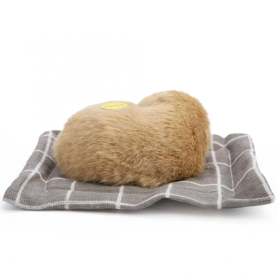 Прекрасный моделирование животных кукла PlushToy электронные игрушки для детей собак спящие собаки со звуком piesek interaktywny