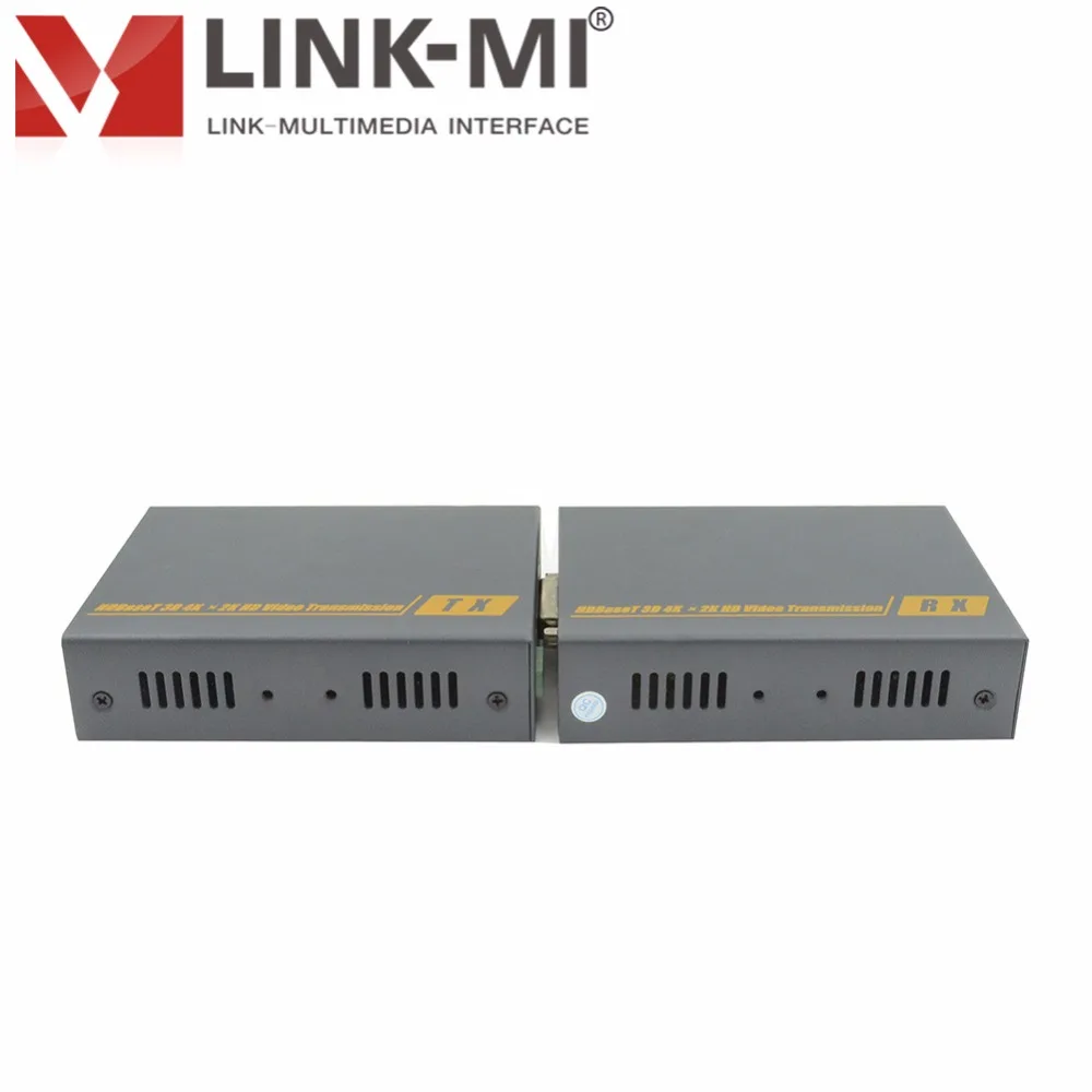 LINK-MI HT201DKM 100 м DVI + USB KVM Удлинитель на Cat6 Поддержка клавиатуры/Мышь HDBaseT HDMI
