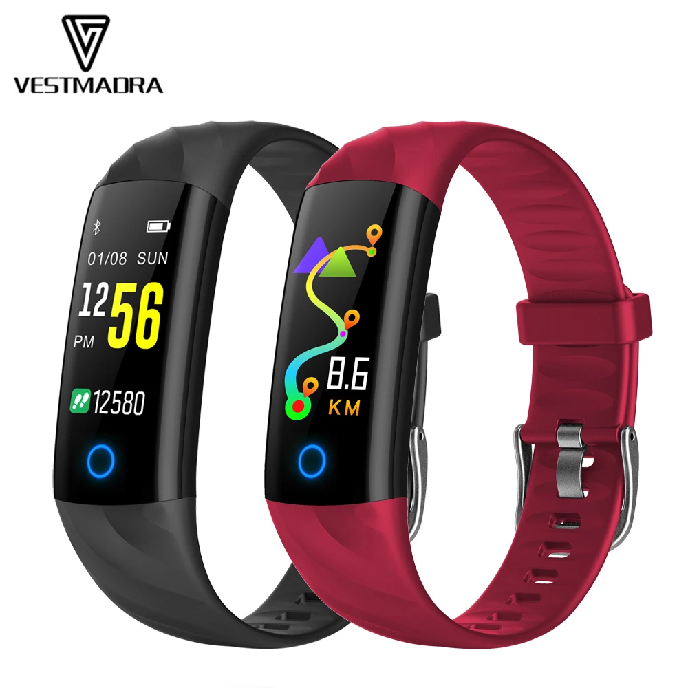VESTMADRA смарт браслет цветной экран с умным дыхательным светильник IP68