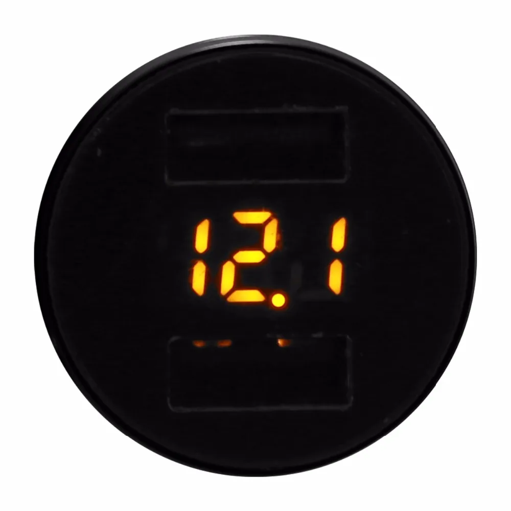 SOONHUA Mini Dual USB Автомобильное зарядное устройство 3.6A Быстрая зарядка Универсальный