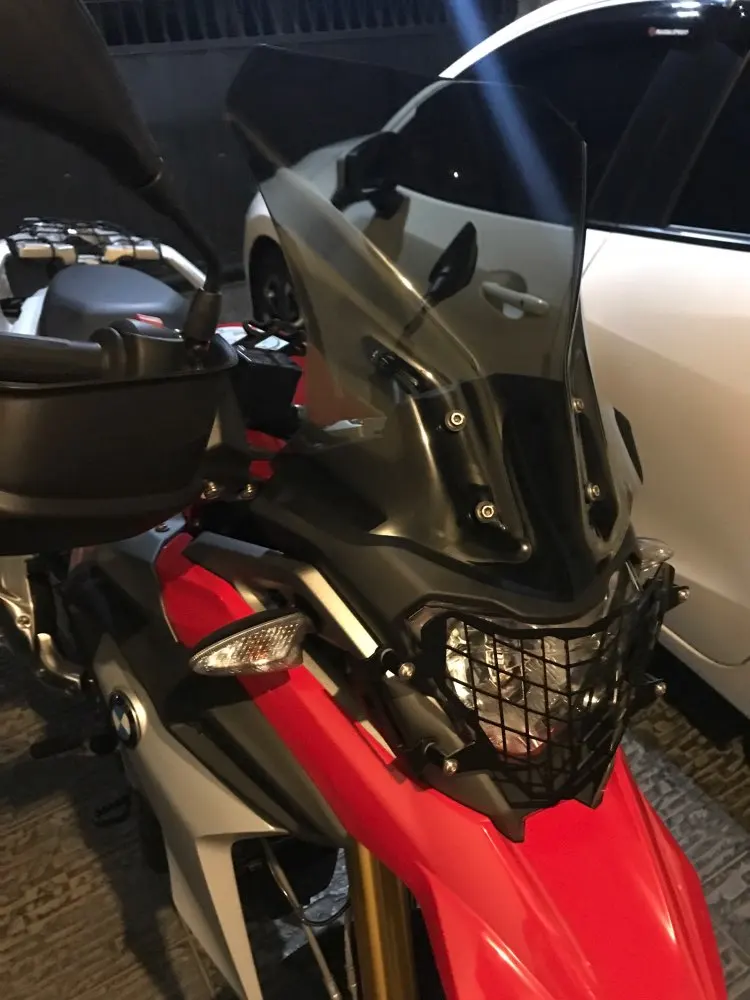 Лобовое стекло мотоцикла ветровое для BMW G310GS G 310 GS 2017 2018 черный
