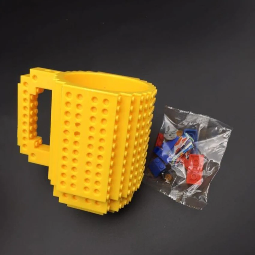 350 мл креативная Встроенная кирпичная кружка чашки для молока кофейная чашка