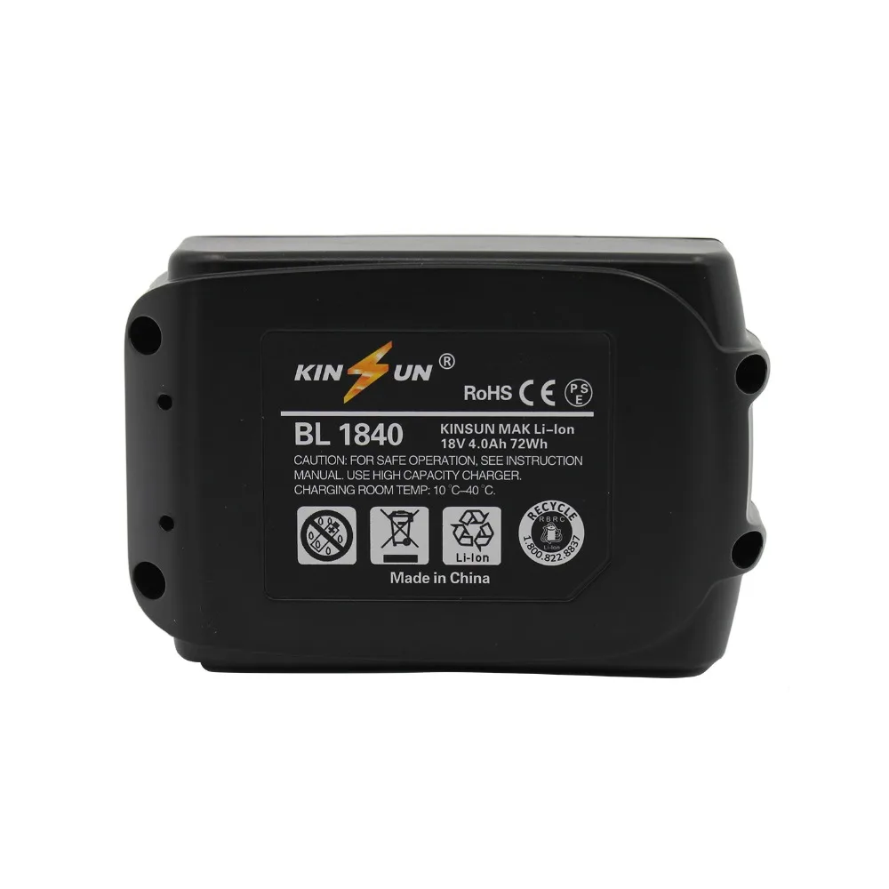 Сменный аккумулятор KINSUN для электроинструмента литий-ионный 18 в 194204 Ач