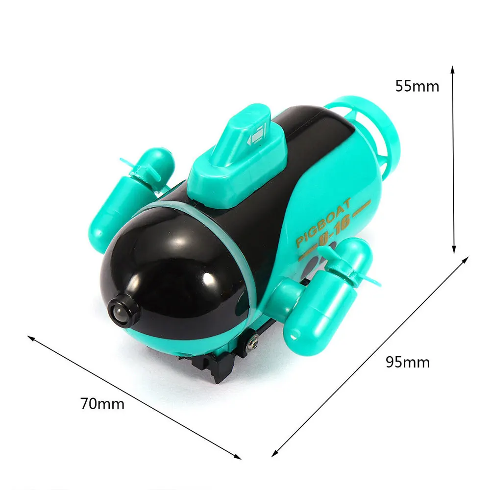 Подводная лодка Новинка RC Подводная лодка игрушек плавательных бассейнов Детское игрушка зеленые купальные игрушки для ванной RC Подводная лодка корабль