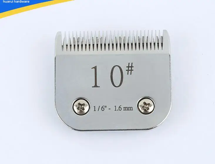 Профессиональная машинка для стрижки животных лезвие 10# Совместимо с Oster, Andis, Conair, Thrive Съемная A5