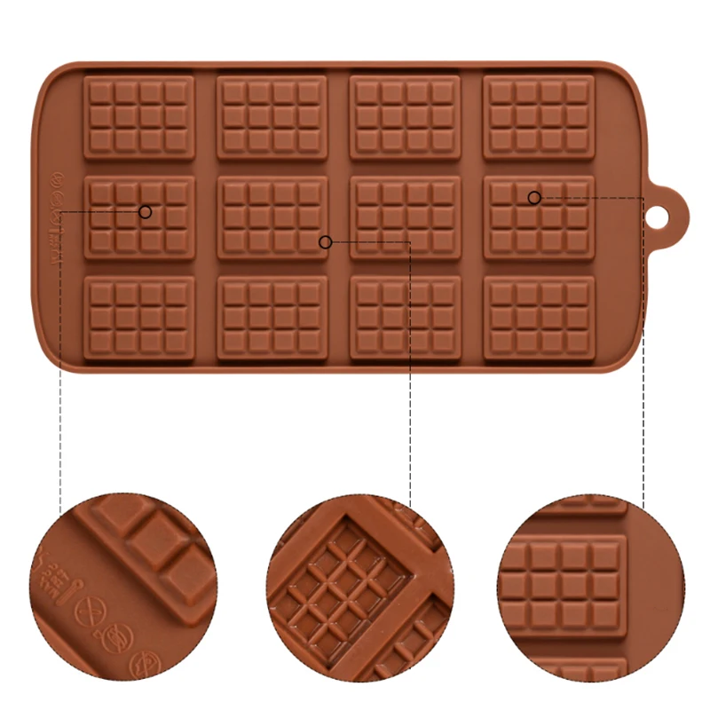 12. Силиконовая форма для шоколада помады Diy конфет торта инструменты украшения