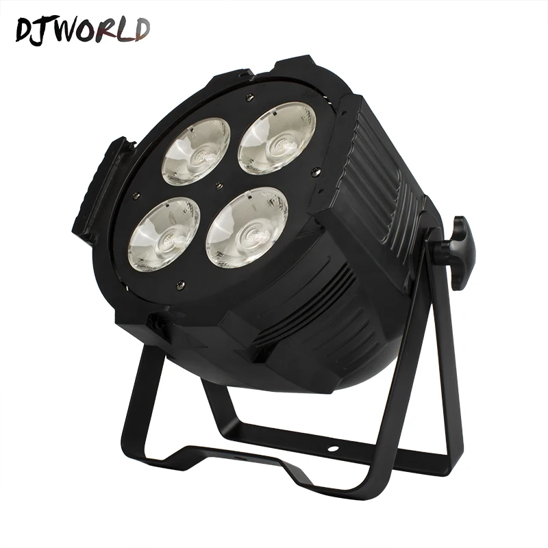 Djworld 4x50 Вт Par Led COB теплый белый холодный Светодиодный прожектор DJ свет 4/8 Канал DMX