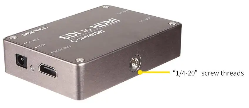 Seetec SDI в HDMI конвертер мини конвертер вещания профессиональные 3G-SDI соединения SDI в HDMI конвертер