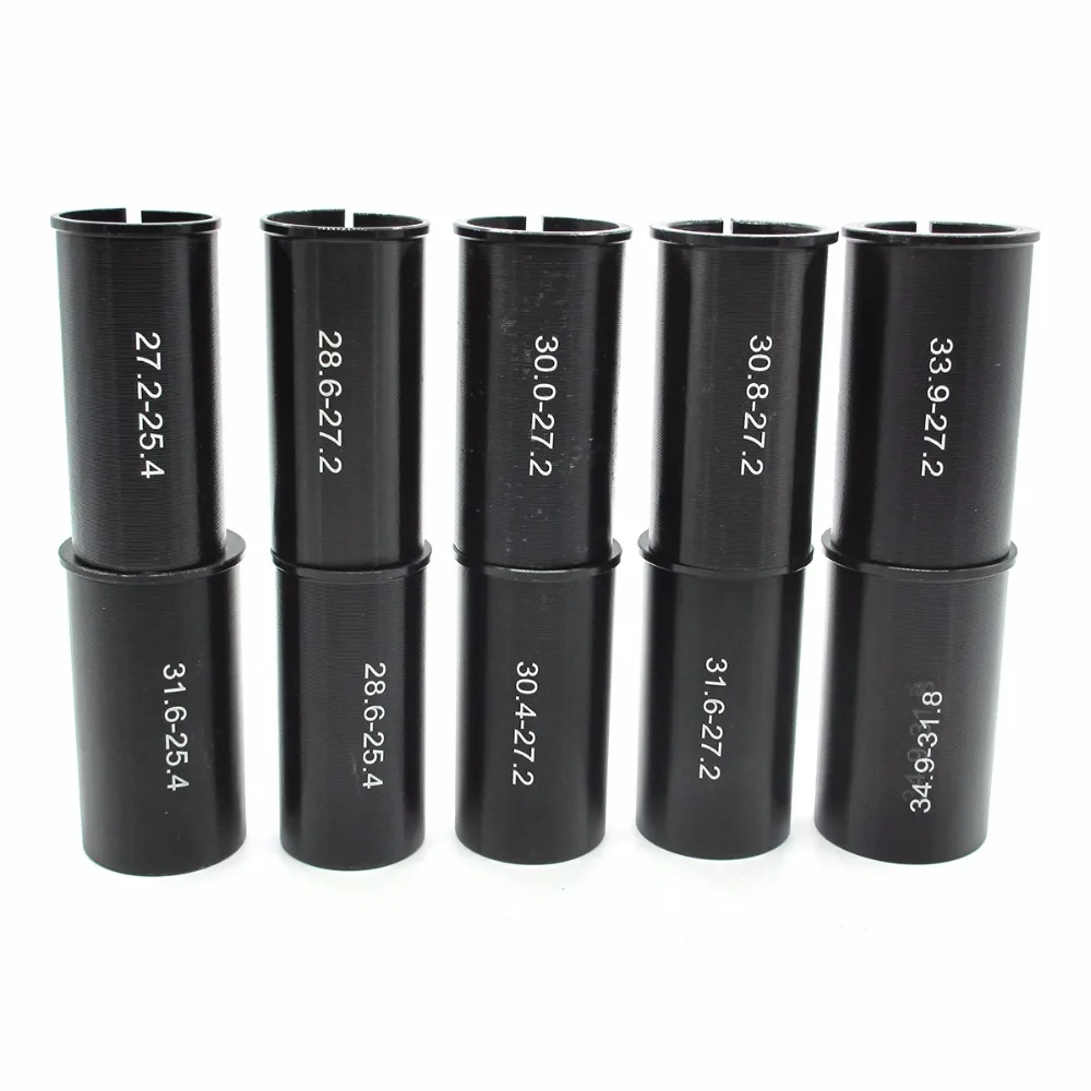 

Alloy Bike Seatpost Reduction Sleeve MTB Road Mountain Bicycle Seat Post Adapter Shim 25.4/27.2/28.6/30.0/30.4/30.8/31.8/34.9mm