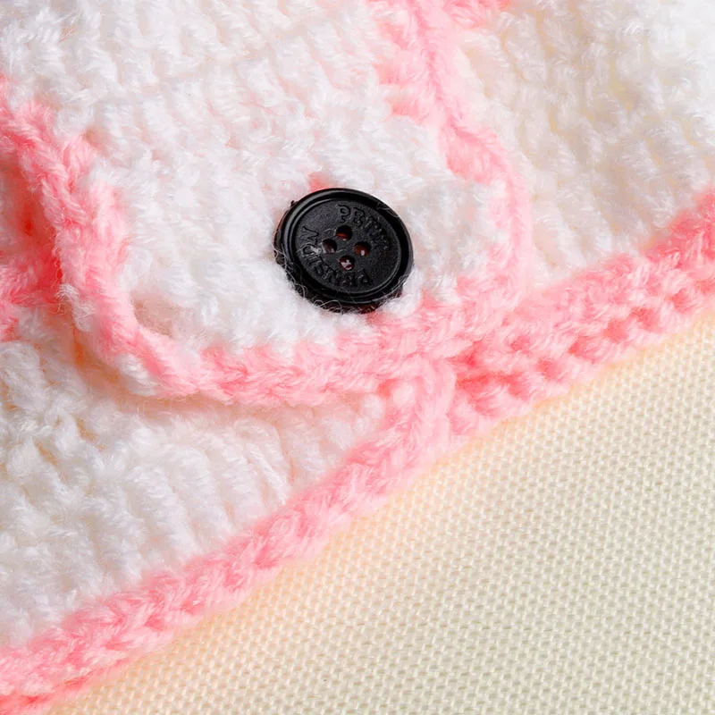 

1 Set Newborn Boys Girls Cute Crochet Knit Costume Baby Photo Photography Outfits Prop