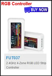 FUT068 AC85-265V Milight 2,4 г 6 Вт RGB+ CCT Вай-Фай совместимый смарт светодиодный светильник 2,4G Беспроводной 4-Зона дистанционного управления Android/iOs APP Управление