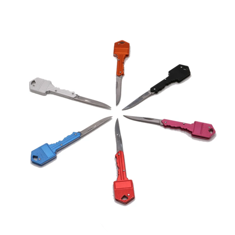 Новый Брелок нож для самозащиты складной мини скрытый кемпинга портативный