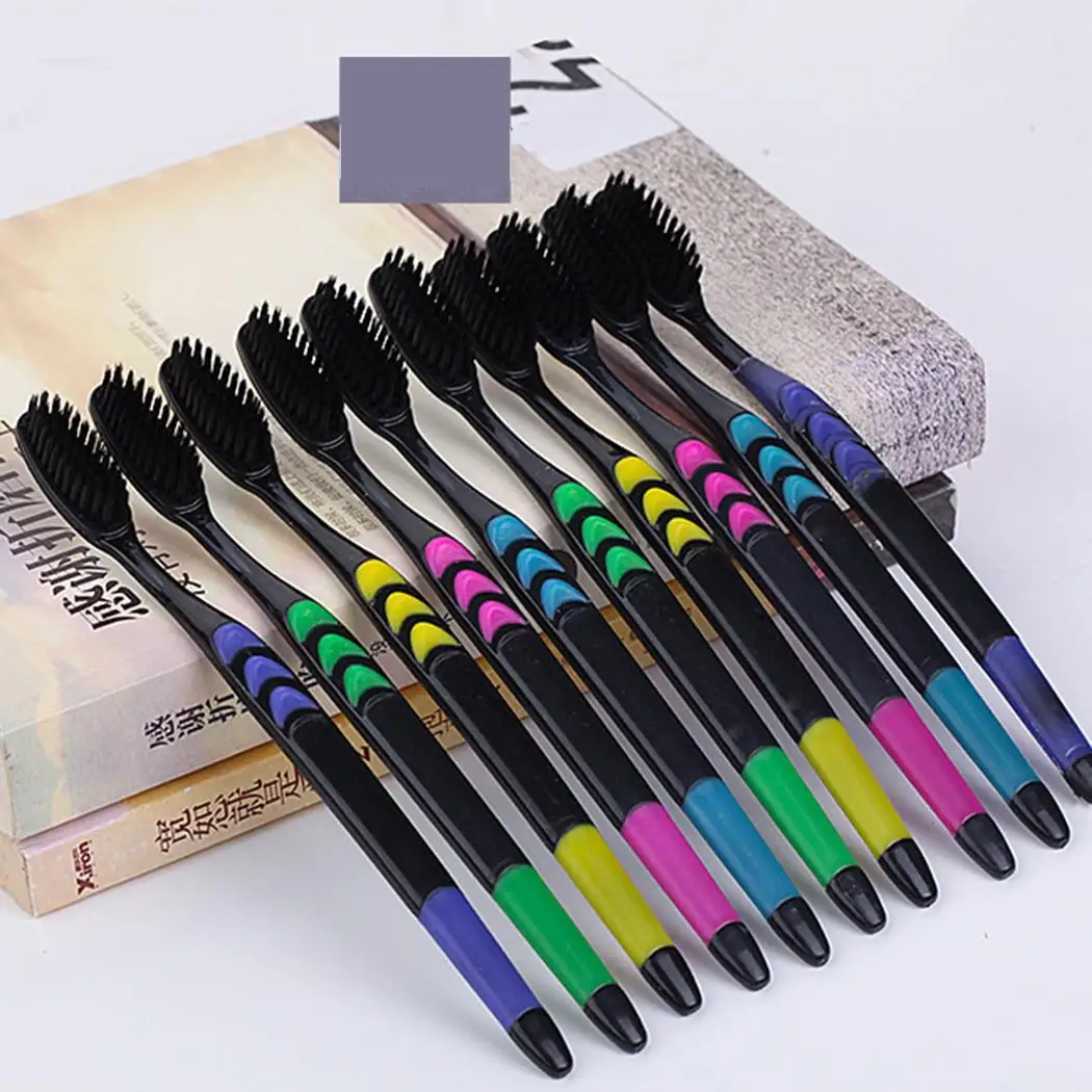 Натуральная бамбуковая ручка для взрослых зубная щетка уход за чистыми деснами