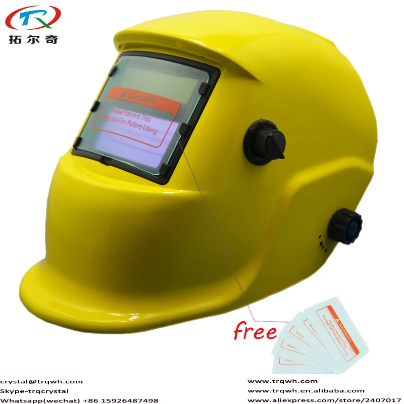 Защитная маска для сварки Tig Mig Mag Сварочная с автоматическим затемнением линза