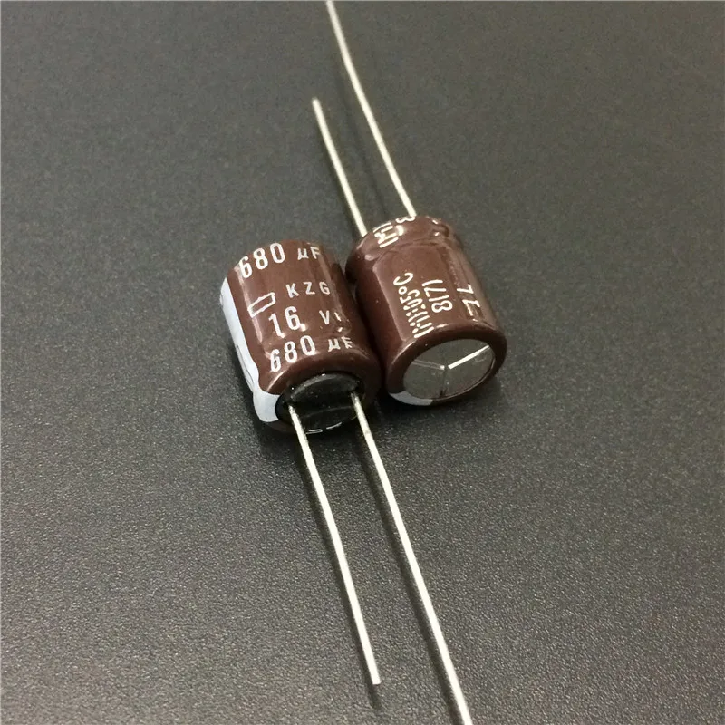 10 шт. 680 мкФ 16В NCC KZG серия 10х12 5 мм супер низкий ESR 16V680uF алюминиевый