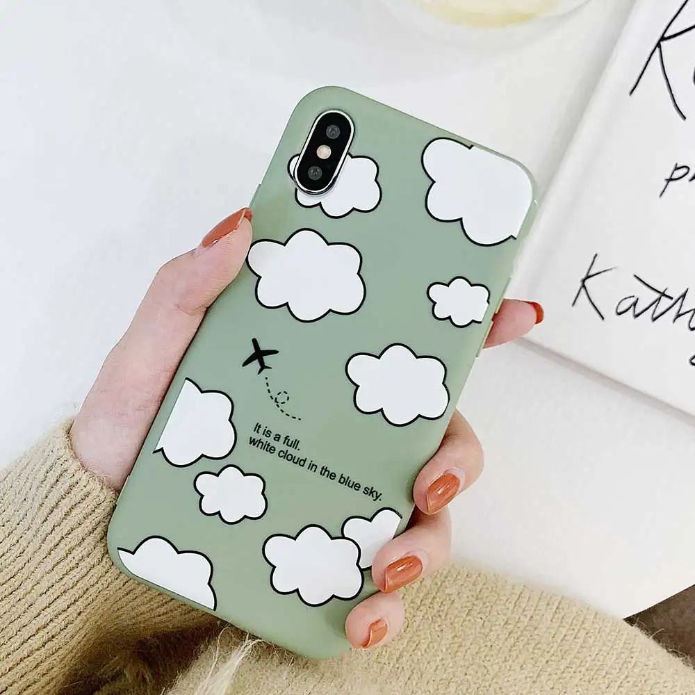 Чехол Boucho для iphone XR XS MAX X чехол телефона 8 7 6 6s plus Модный мягкий матовый с
