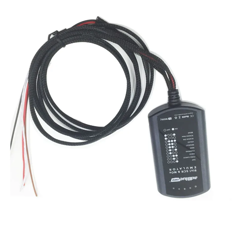 Поддержка Евро 4 и 5 новых Adblue 9in1 Новое поступление 9 в 1 эмулятор с SCR & NOx датчик OBD2