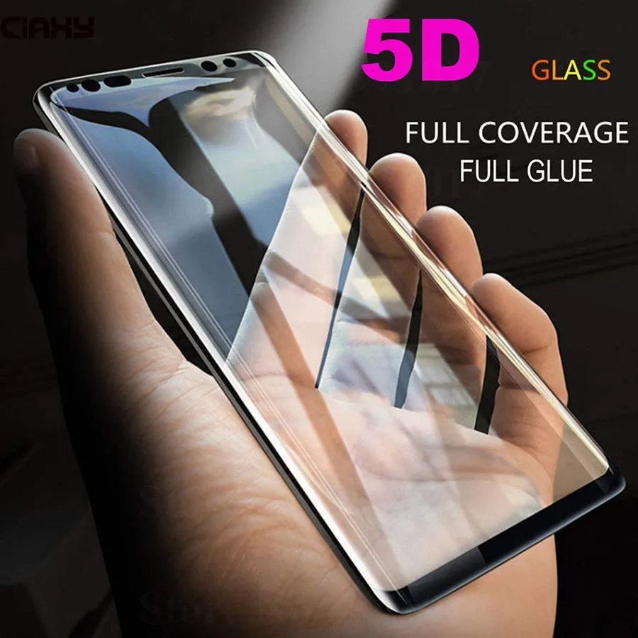 5D Premium Full Glue Tempered Glass for Xiaomi Pocophone F1 Screen Protector Protective Film Coverage Poco | Мобильные телефоны и