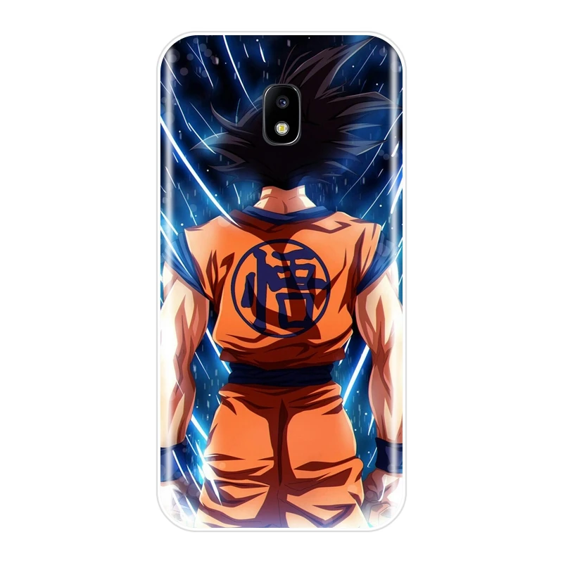 Dragon Ball Z Goku чехол для телефона из силикона для samsung Galaxy J3 J5 J7 J2 J5 J7 Prime J4 J6 J8 плюс мягкая термополиуретановая накладка на заднюю панель