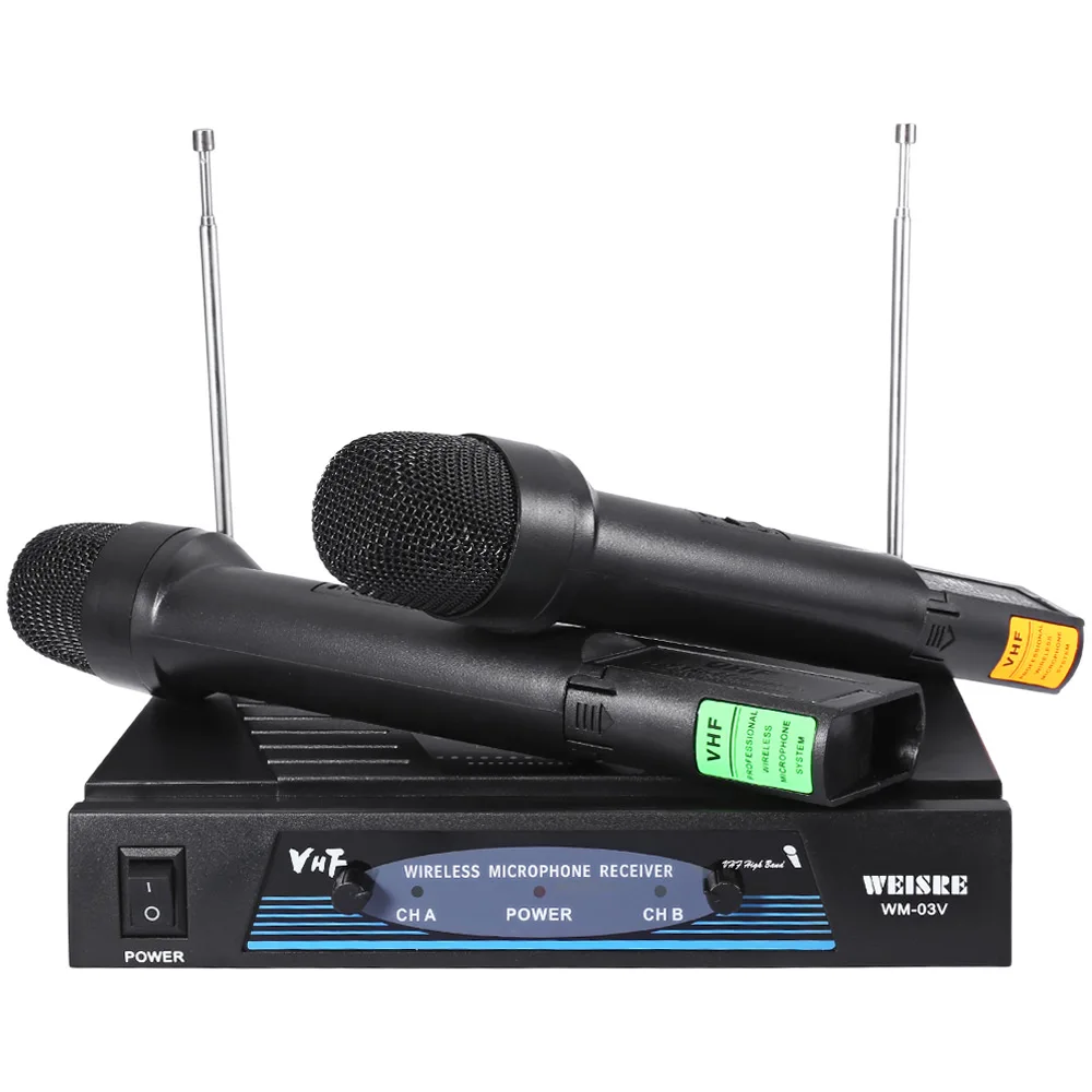 WEISRE WM 03V VHF Профессиональный 210 280 МГц беспроводной карманный микрофон