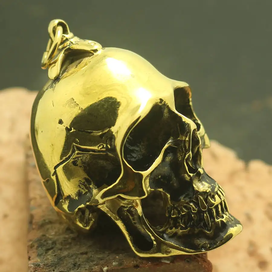 Цепь из нержавеющей стали 316L с подвеской в виде черепа | Украшения и аксессуары