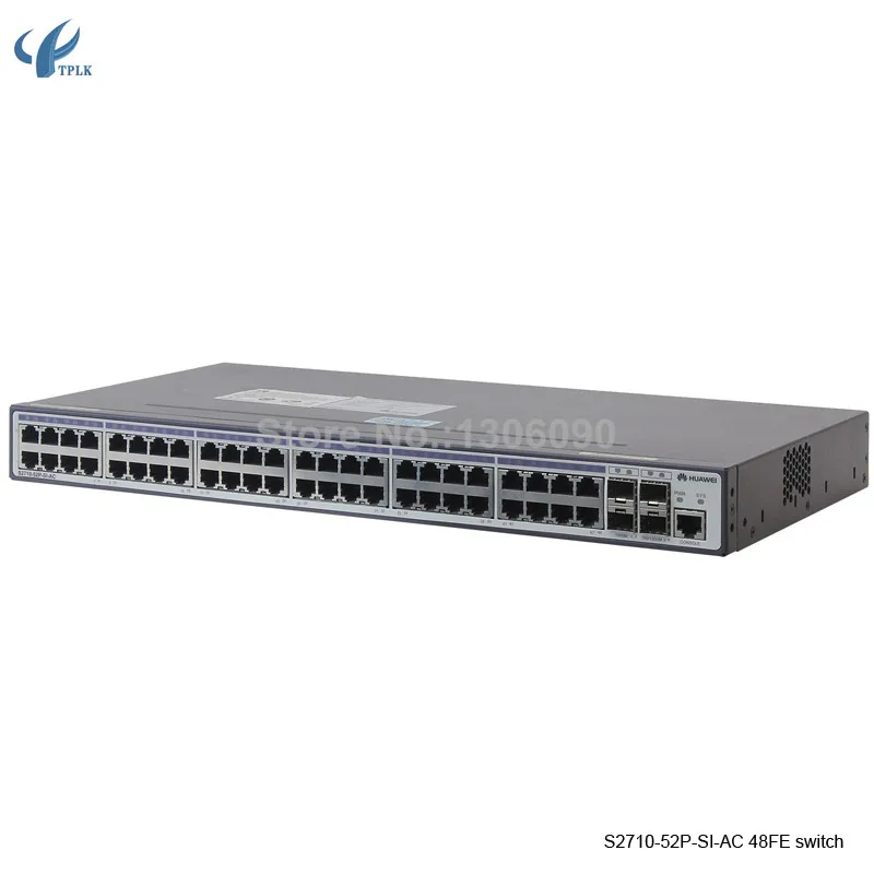 Оригинальный Хуа Вэй Quidway s2710 серии Сетевые коммутаторы 48 портов ethernet 10/100 4 ГБ SFP 52p