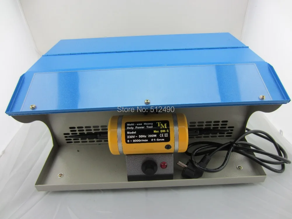 

Polishing Machine with Dust Collector,A Strong Suction Unit And Two Spindles,mini jewelry polishing motor,dental grinding motor