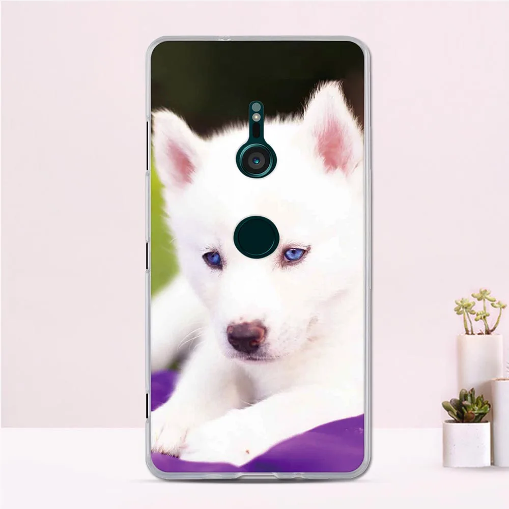 Чехол для телефона Sony Xperia XZ3 силиконовый чехол 6 0 &quotМягкий ТПУ милый окрашенные |