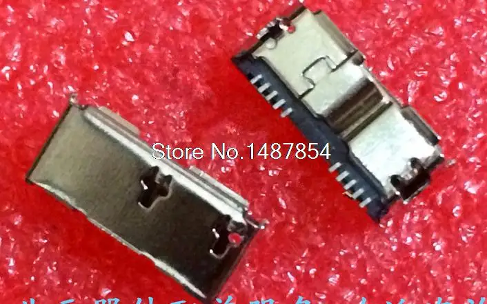 Высокое качество 5 шт высокоскоростной Micro USB 3 0 Женский 10Pin DIP разъем SMT PCB паяльные