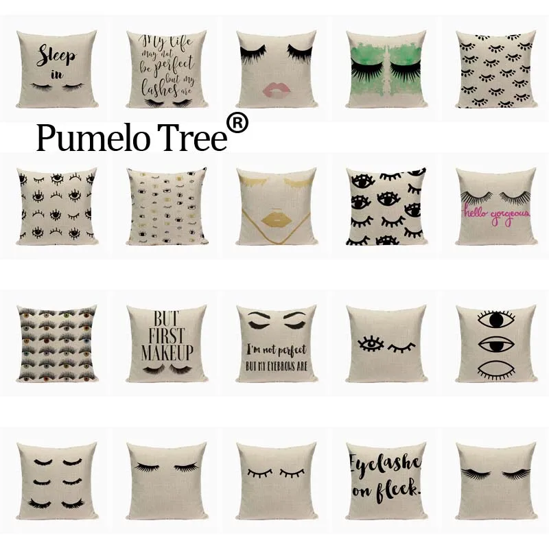 Высококачественные подушечки для ресниц наволочки с изображением сердца