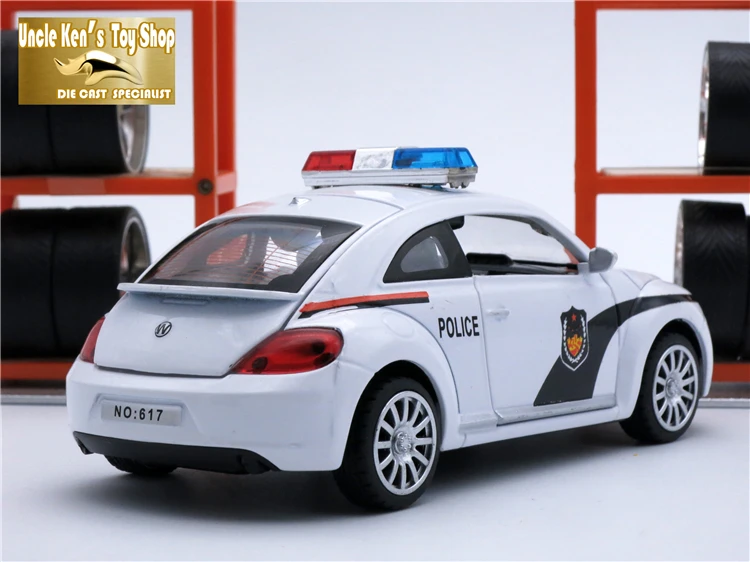 Литой автомобиль VW Beetle длина 15 см масштаб 1:32 модель из сплава металлические