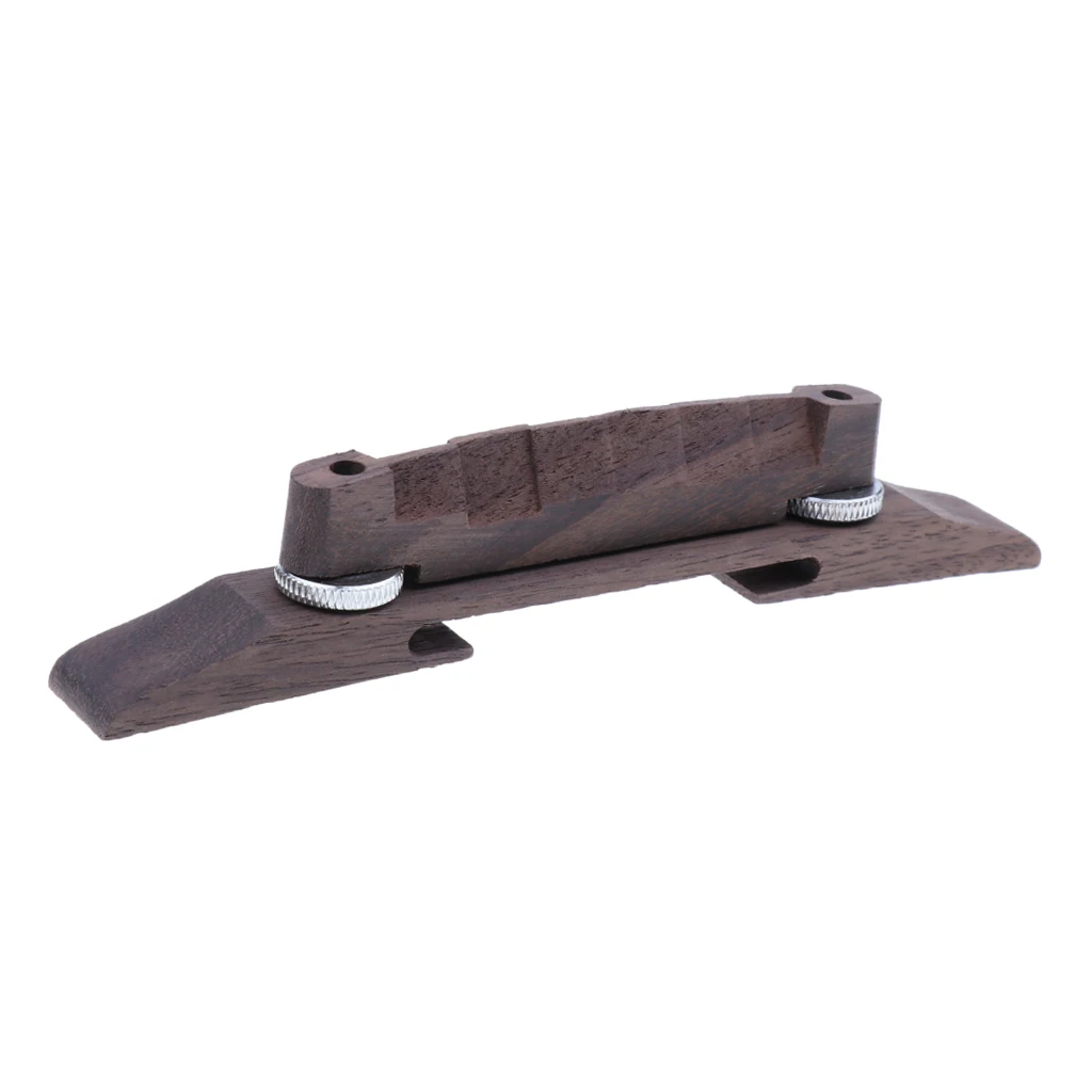 Perfeclan палисандр резной гитарный мост для джаза запасные части гитары седло