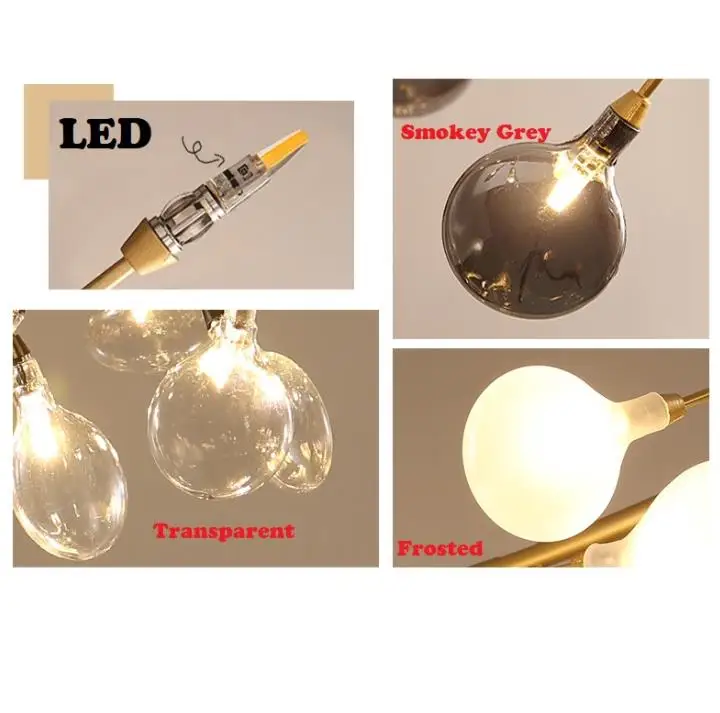 Современный Светлячок светодиодный Люстра стильная дерево рожковая люстра