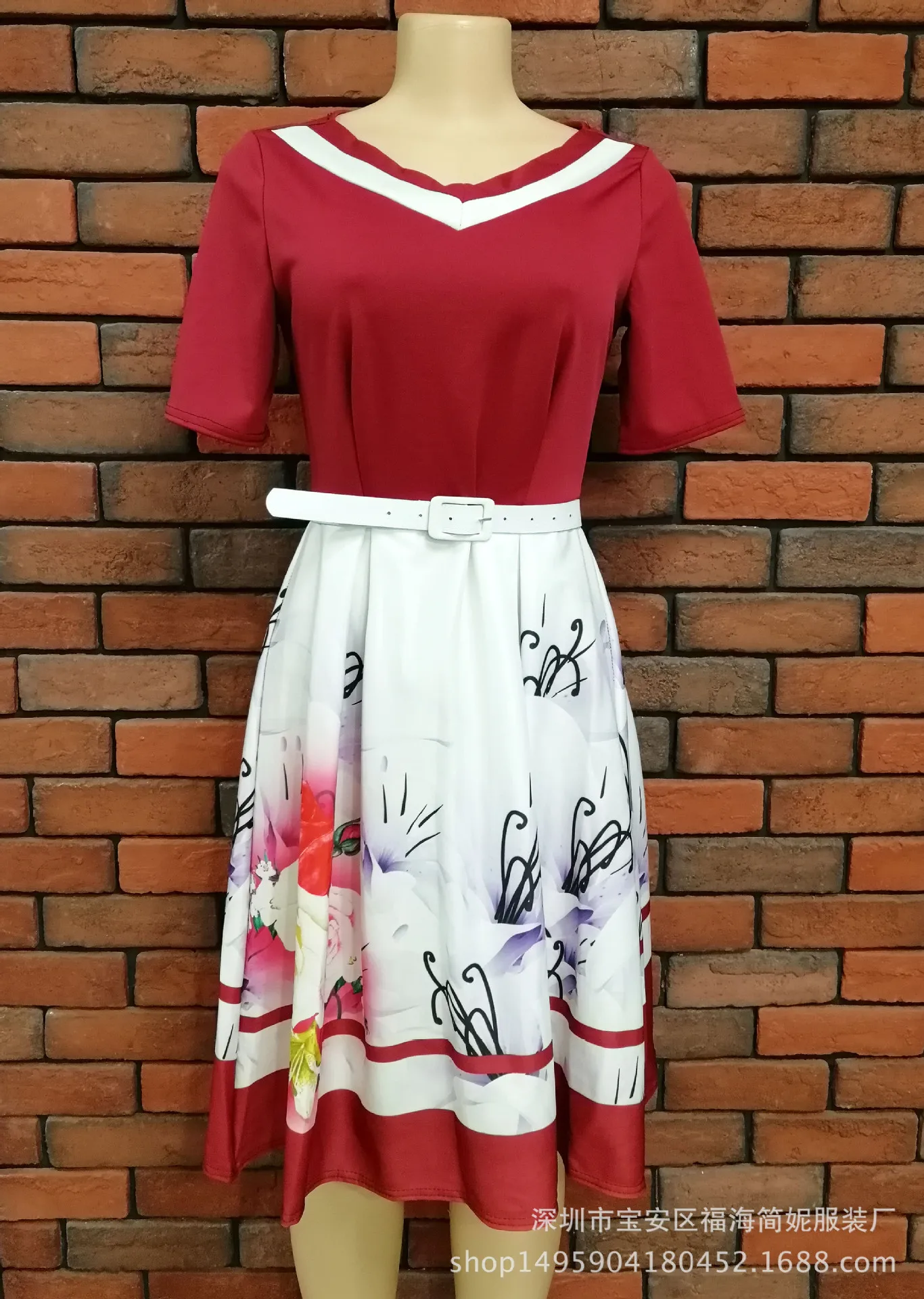 Платье A образной формы с принтом в виде взрывов платье для женщин экспортируемое