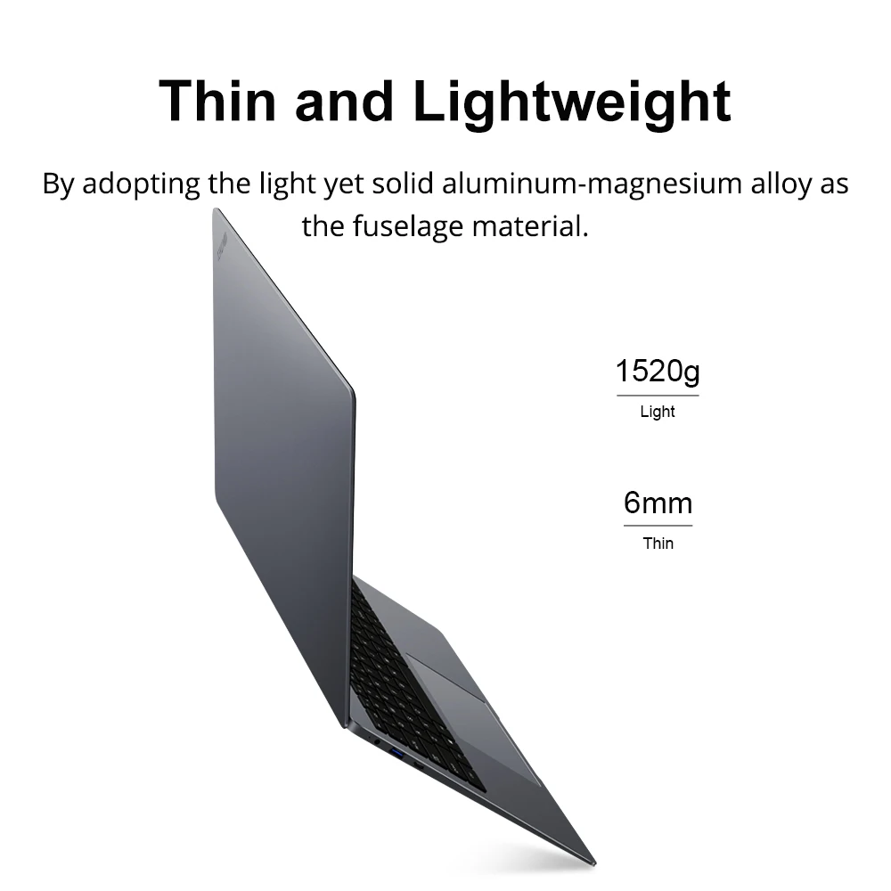 CHUWI LapBook Plus 15 6 дюймовый 4K HDR экран Intel X7 Четырехъядерный Windows 10 OS 8 Гб 256 ГБ SSD тонкий