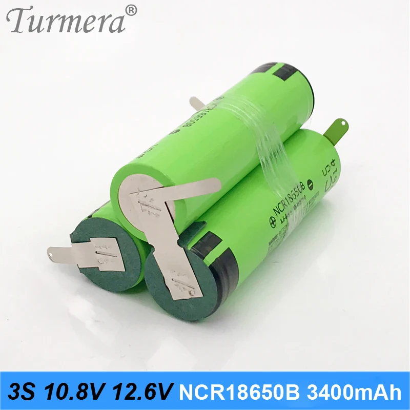 3s аккумулятор 18650 шт ncr18650b 3400 мАч 10 8 В 12 6 в сварочный припой батарея для отвертки