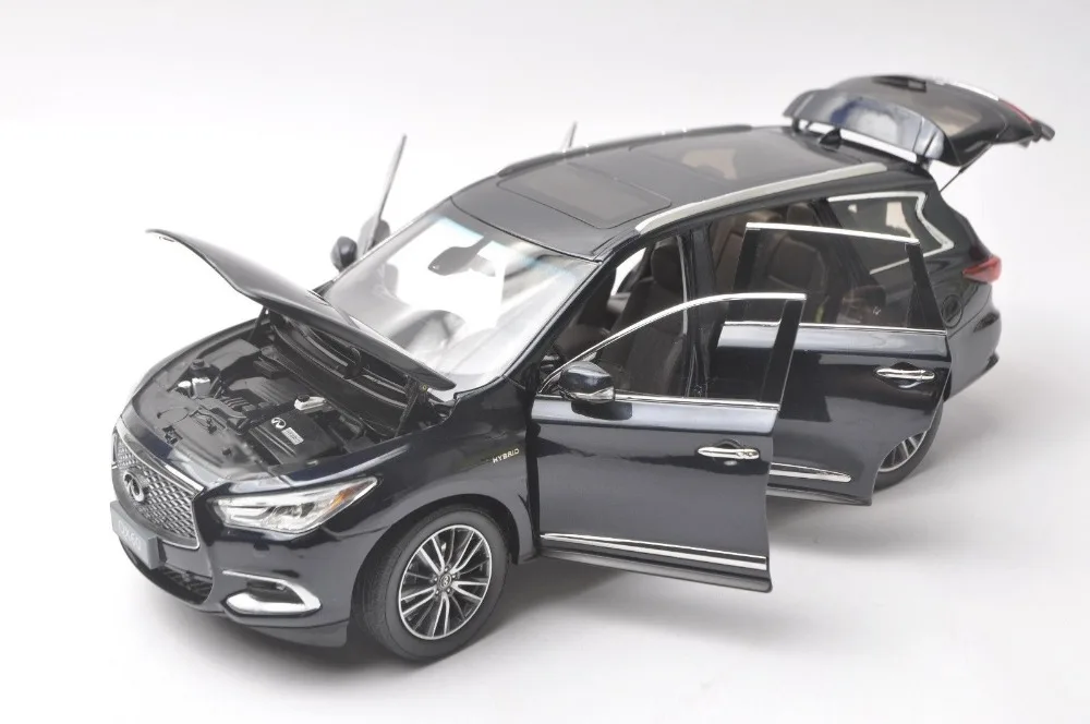 1:18 литая модель для Infiniti QX60 темно-синий внедорожник игрушечный автомобиль миниатюрная коллекция подарок FX50 FX