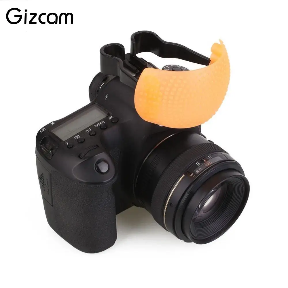 Gizcam 3 шт. цвета всплывающие вспышки мягкий диффузор купол для камеры Canon SLR