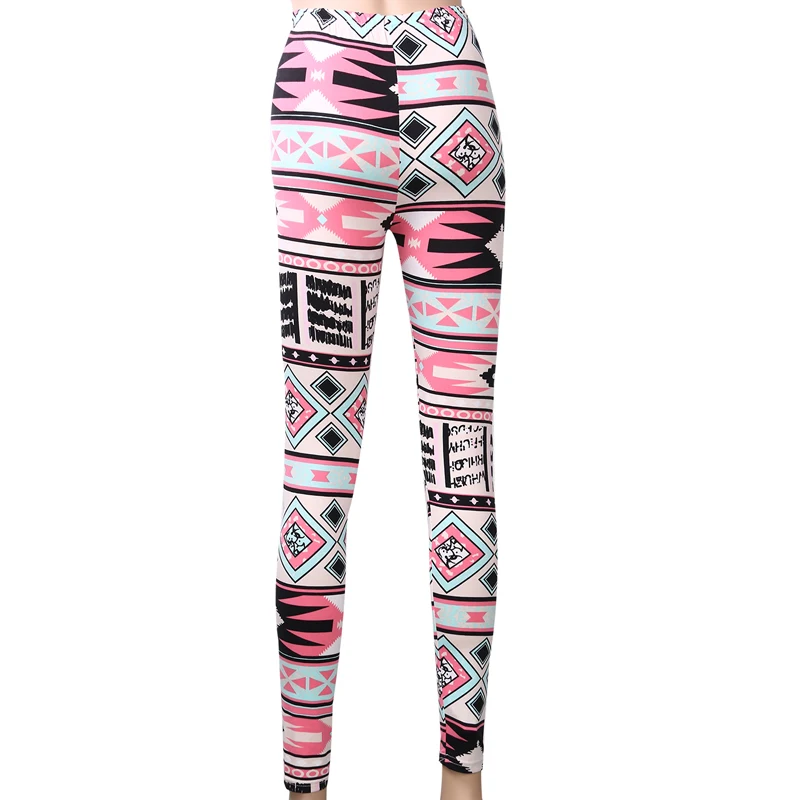 Теплая женская зимняя новогодняя Снежинка трикотажные Леггинсы хлопковые брюки