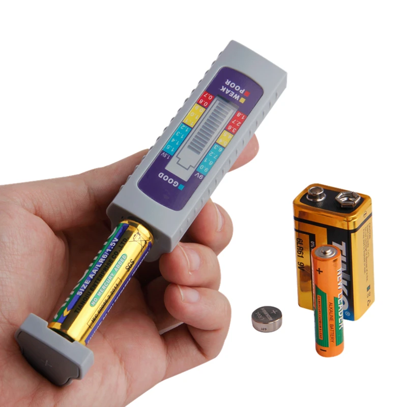 Тестер емкости аккумуляторов AA/AAA/1 5 в 9 в|battery capacity tester|battery tester digitalbattery |