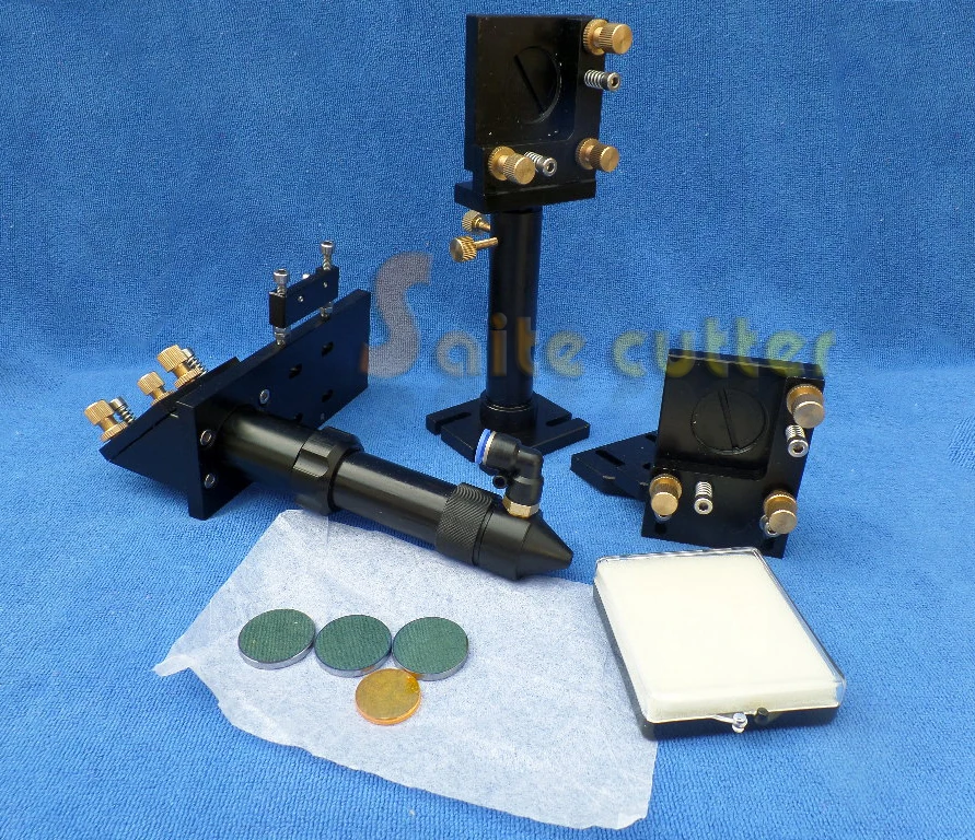 

New Type CO2 Laser Head & Reflective Mirror 25mm & Focus Focal Lens 20mm Integrative Mounts Set for Laser Engraving and Cutting