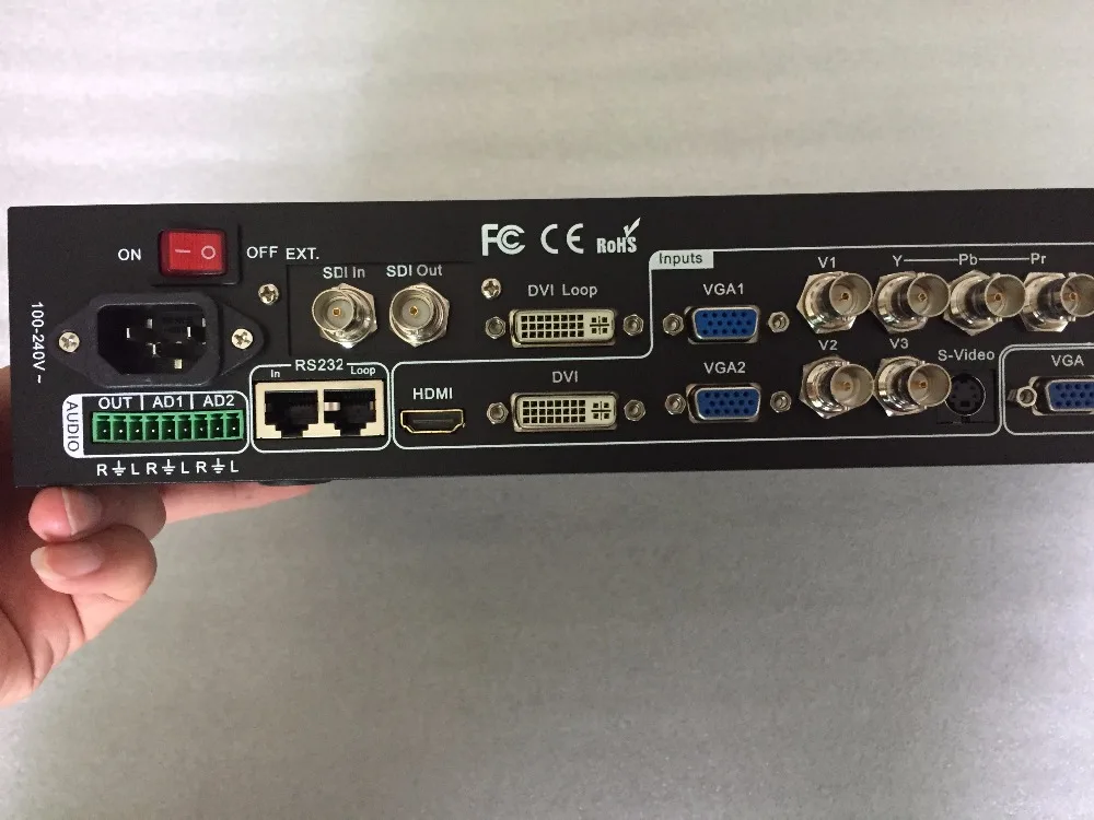 VDWALL LVP605S Hdmi/Composite/Usb/DVI/SDI/vga вход Dvi/Vga/выход Linsn и Nova lvp605S серия Led дисплей видео