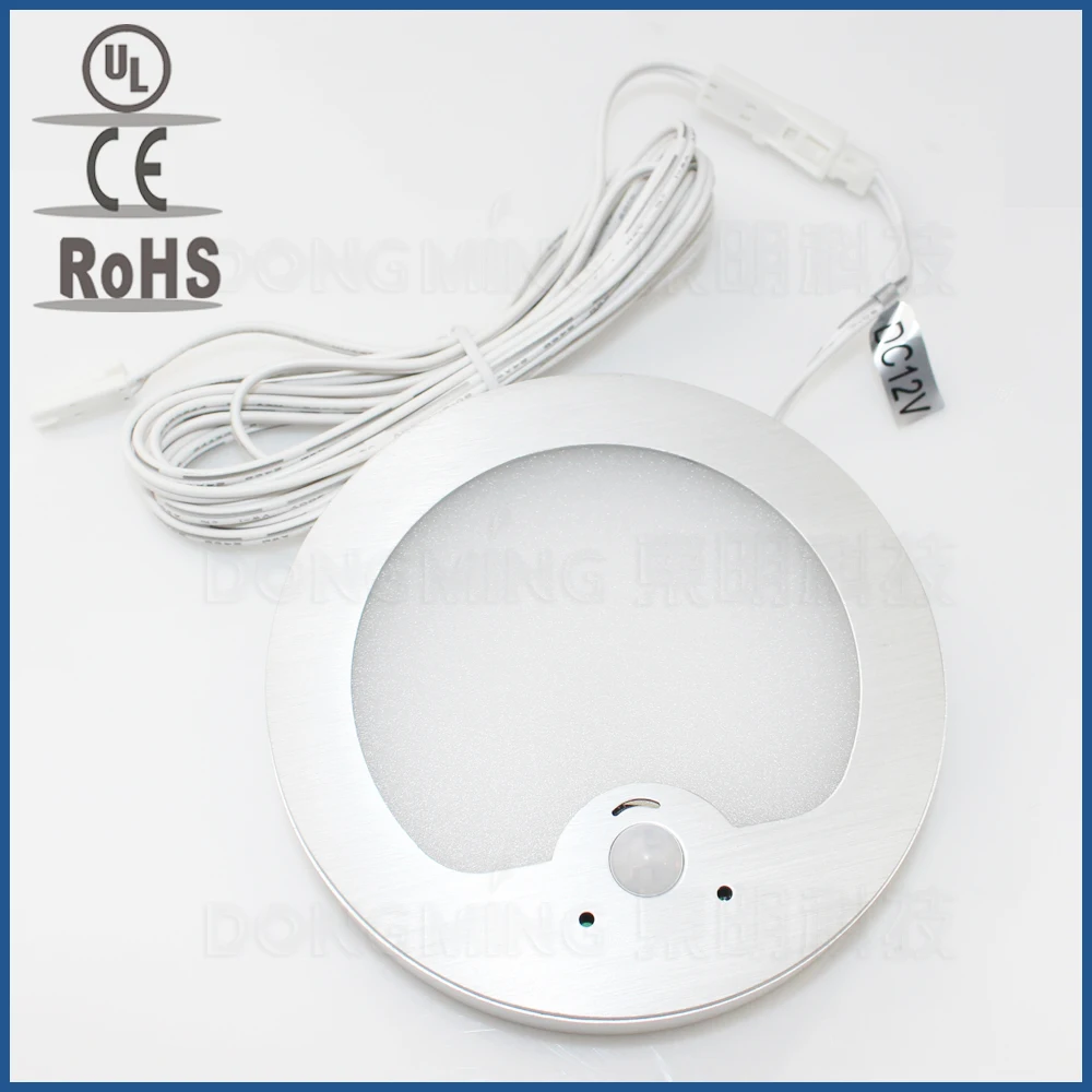 3 2 Вт Светодиодная инфракрасная лампа с датчиком движения тела 12В светильник для