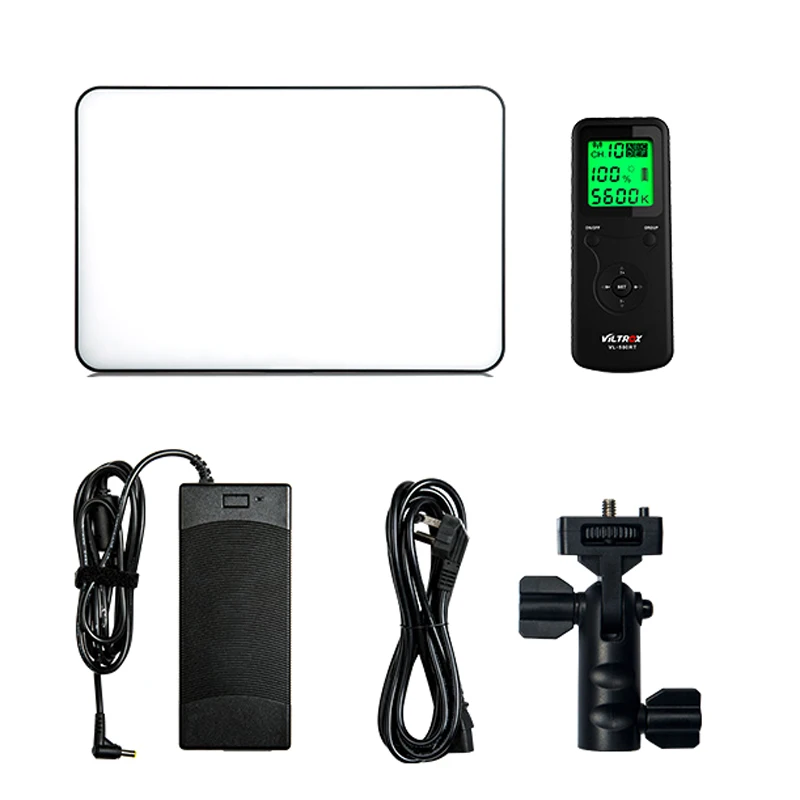 Viltrox VL 400T + 2M Stand 40W 3300 5600k Slim LED светильник Light Panel Kit Bi color CR95 Wireless Remote Photo Fill