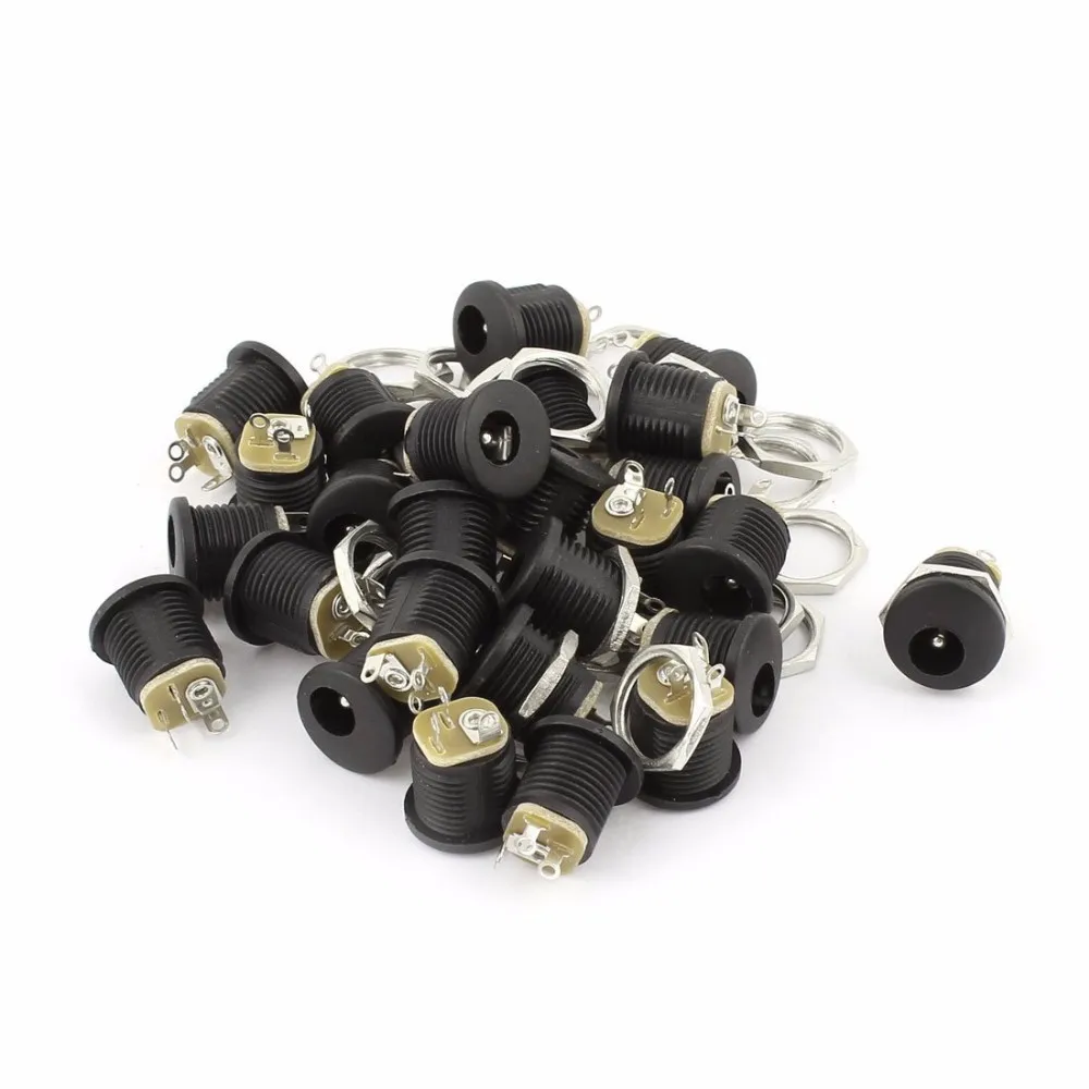 

2.1MM X 5.5MM PANEL MOUNT DC PLUG SOCKET Panel mounting Power connectors
